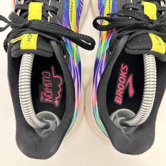 Brooks Launch 8 Shoes Women's Size 10 Tie Dye Running Athletic Sneakers Colorful - Picture 8 of 11